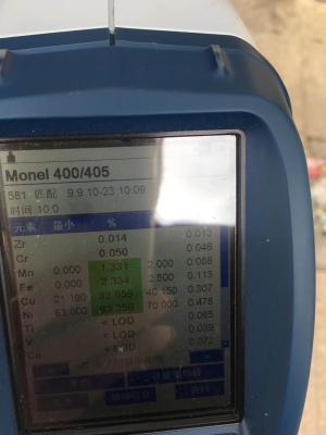 Chine Barre ronde matérielle ronde de Monel K500 de densité de Monel K500 de propriétés de Monel K500 de barre de Monel 400 à vendre