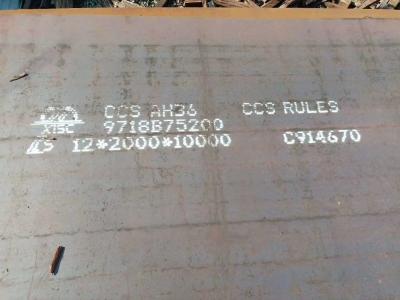 China Placa AH36/DH36/EH36 de aço de envio de grande resistência 1.5-100 milímetros de espessura à venda