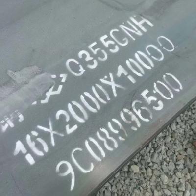 China Placa de acero de acero de las placas de acero de la placa ASTM A588 CORTEN A de Corten PlateQ355GNH Corten S355J2WP Q355GNH en venta
