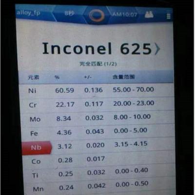 Κίνα Το ανοξείδωτο UNS N06625 καλύπτει τη βάση 625 κράμα 625/UNS N06625 νικελίου προς πώληση