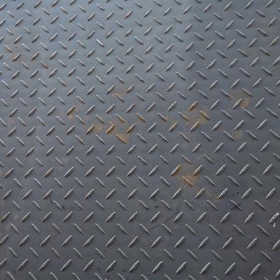 China A36 Ss400 Hot Rolled Steel Sheet Mild Carbon Diamond Checkered 3.0*1260*6000mm for sale