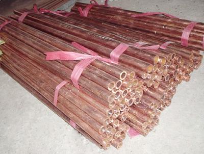 China Excellent freezing  seamless red copper pipe / tube ASTM B68 standard / un-standard for sale