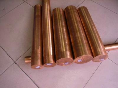 Chine Produits de cuivre formés ronds industriels, barre de cuivre rouge de grand diamètre à vendre