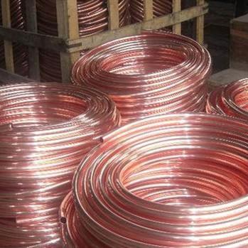 China Talla 1/4 de cobre inconsútil el” 1/2” 0.71m m del tubo de Astm B280 para el aire acondicionado en venta