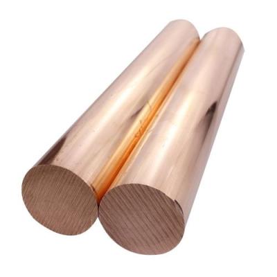 China 99.99% Pure Copper Round Bar Red C10100 Diameter 4 -100mm Pipes for sale