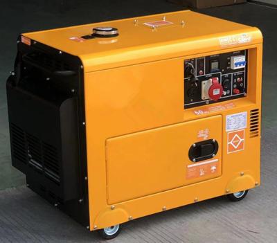 Cina Small Size Portable Generator Sets 5kw 10kva Genset Diesel Generator in vendita