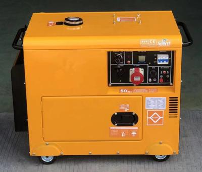 China 3000rpm Portable Genset Electric Start 186Fa 5Kva Diesel Home Generator for sale
