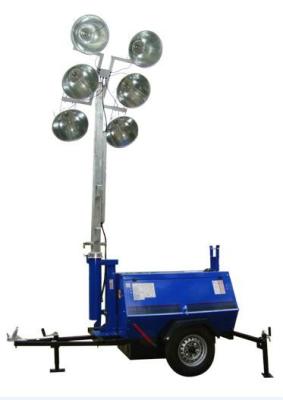 China Mobile 10kva kubota diesel engine generator light tower for sale