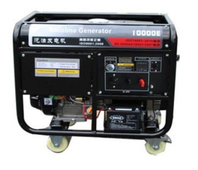 China Mobile Home 8500w portable gasoline generator electirc power 4 stroke OHV 220V single phase for sale