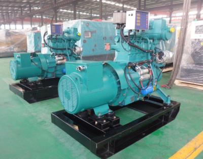 China 40kw to 400kw Cummins diesel engine marine generator for sale