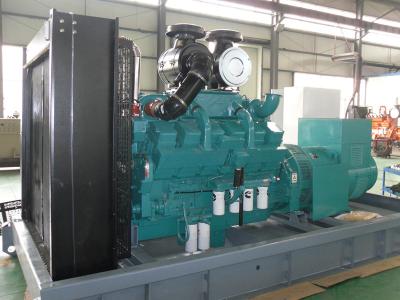 China 50Hz Cummins Standby Generator 1000KW / 1250KVA Prime Power Generator for sale
