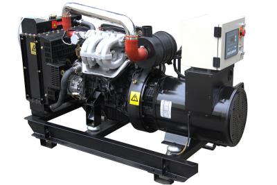 China 12kw 24v Gas Powered Generator , Cummins Generator Set 3 Phases 4 Lines for sale