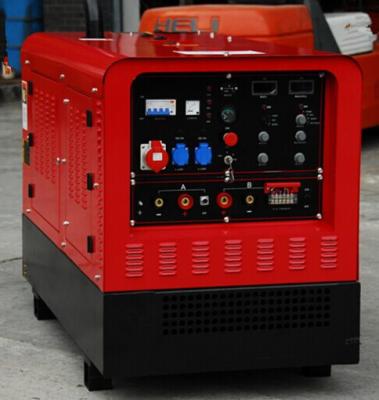 China AC Stick 12kw Diesel Welding Generator FCAW Amperage 450A / 480A Arc Welder 75V Circuit Voltage for sale