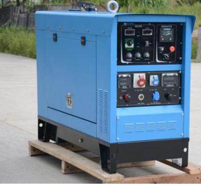 China Air Cooling 300Amp Engine Driven Welding Machine AC Power 10kva Portable IP23 for sale