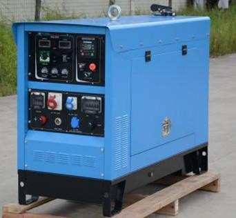 China Miller Gas Oil Pipeline Diesel Welding Generator 400A Stick TIG 1500rpm Engine for sale