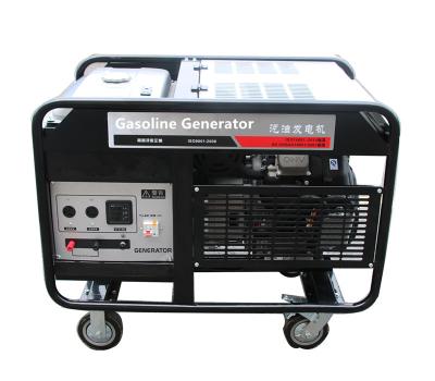 China Electricity silent portable gasoline generator 10000w petrol engine residential Brushless 120V for sale