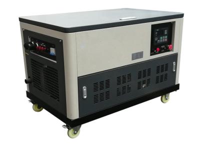 China Water cooled 30kw portable gasoline generator genset 4 cylinder engine enclosure auto start for sale
