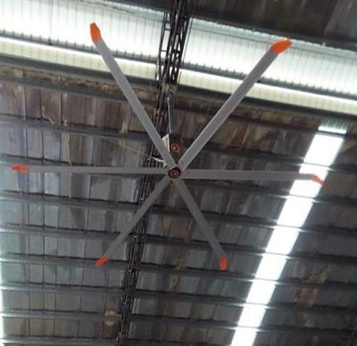 China 6 Propeller Blade Large Industrial Ceiling Fan 16ft HVLS , Energy Saving Big Air Ventilation for sale