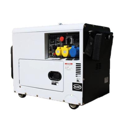 China Petrol Air Cooled Engine Gas Powered Generator 5kw 3kw Power Silent 4 Stroke AVR for sale
