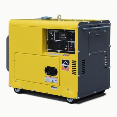 China Single Phase Portable Gasoline Generator Silent 3kVA 5kva 3000rpm Air Cooled for sale