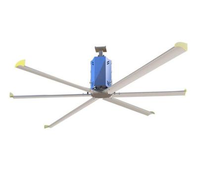 China 20foot malaysia silent big air warehouse industrial ceiling fan giant hvls electric hall gym for sale