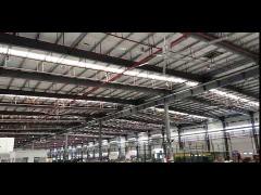 24feet 7m big air cooling industrial large warehouse hvls ceiling fan