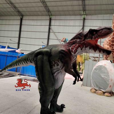 China Indoor Realistic Dinosaur Costume Adult Tyrannosaurus Rex Suit for sale