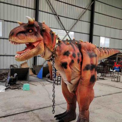 China Carnotaurus Realistic Dinosaur Costume Adult Age Manual Control For Performance for sale
