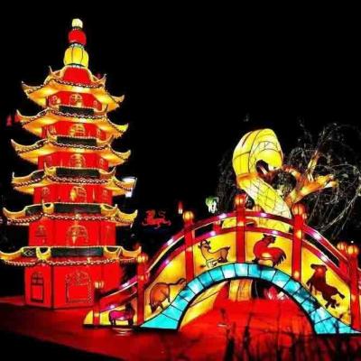 Chine Lanterne de festival chinois de fête Lanterne chinoise traditionnelle imperméable à vendre