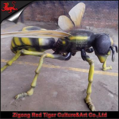 中国 ビッグ バグ アニマトロニクス昆虫モデル ハエ子供年齢赤外線センサー制御 販売のため