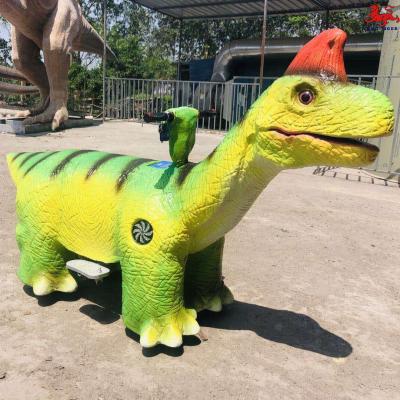 China Passeio de dinossauro animatrônico artificial à prova d'água para ganhar dinheiro à venda