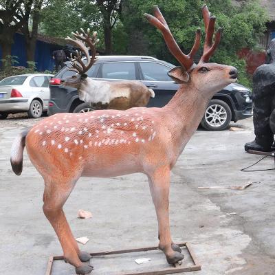 China 110V 220V Realistic Animal Statues With Movement / Sound Customization for sale