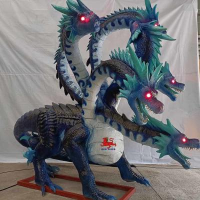 China vivid sound Realistic Animatronic Animals Chinese Mythology Monsters Jiuying for sale