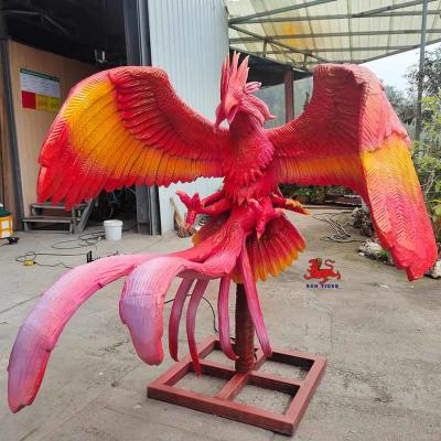 China Chinese Ancient Animatronic Creatures With Motion Sound Customization - Zhongming Niao for sale