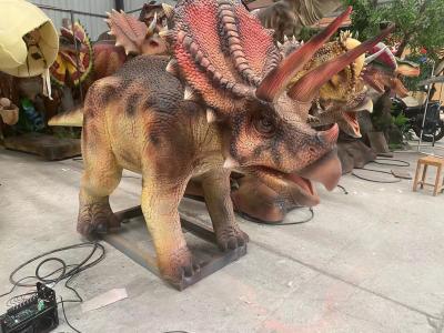 China Modelo Animatronic Infrared Control System del dinosaurio del Triceratops eléctrico en venta