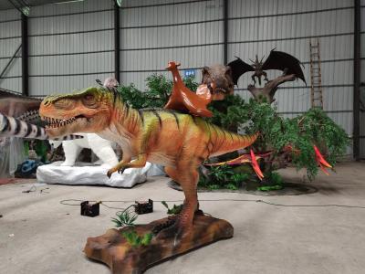 Китай CE RoHs Реалистичный аниматоронный динозавр, натурально выглядящий динозавр высокая долговечность продается