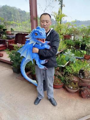 中国 子供 魅力的なシリコンスポンジ 恐竜の手人形 シミュレーション ベビー恐竜人形モデル 販売のため