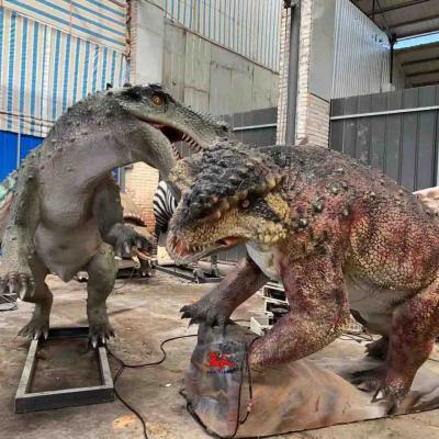 China Sensor de seguridad Monitoreador realista Animatrónico Dinosaurio personalización en venta