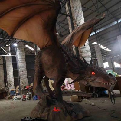 China High Safety Flexible Realistic Animatronic Dinosaur With Adjustable Movement Speed for sale