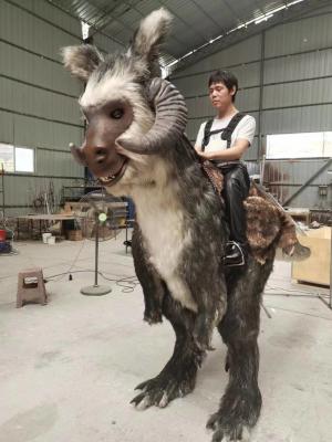 Китай Динозавр на дистанционном управлении едет в костюме на фестивале продается
