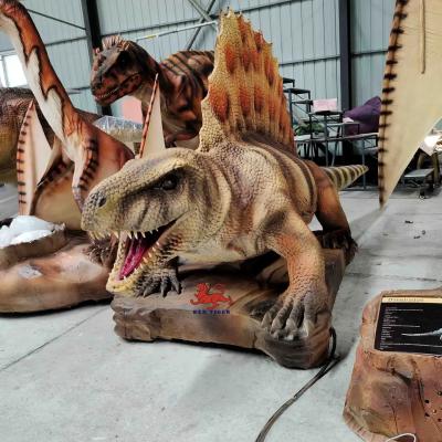Chine Customized Realistic Dinosaur Animatronic with 1 Year Support à vendre