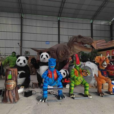 China Dynamic Realistic Animatronic Dinosaur Cartoon Model for sale