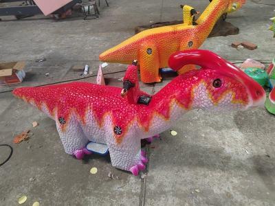 China Smoke Effects Dinosaur Electric Scooter For Children Expedition for sale
