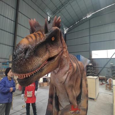 China Jurassic Dino Theme Park Dinosaur Supplier Animatronic Dinosaur Evil Raptor For Party Hire Props for sale