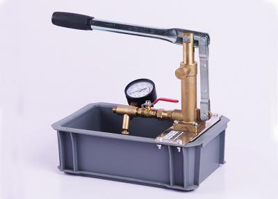China Copper Piston Pipe Test Pump , High Pressure Hydrostatic Test Pump for sale