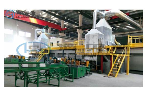 Quality Custom Copper Rod Machine , Solid Copper Rod Continuous Casting And Rolling line for sale