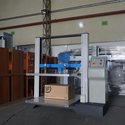 China TM 2101 Box Compression Testing Machine 20KN Max. Force Paper Test Instrument for sale