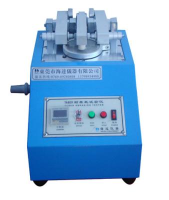 China Wear resistant Rubber Testing Machine , Leather & Cloth & Coating Abrasion Testing Equipment for sale