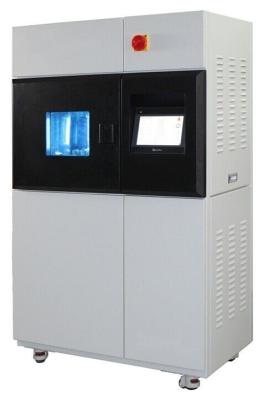 中国 電子キセノン ランプの10.4の」タッチ画面のコントロール パネルの表示が付いている空気によって冷却される織物の試験装置 販売のため