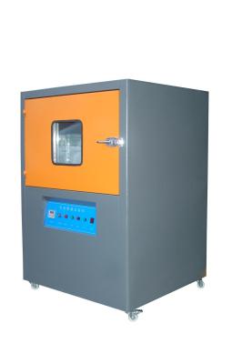 China Lithium Battery Flammability Test Machine With PLC Touch Screen Flame Height 38mm for sale
